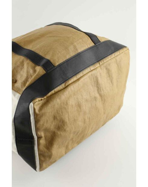 Bolsos de tela caqui - 50x20x38 cm - En buen estado