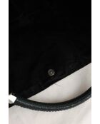 Zwarte leren handtassen - 35x16x35 cm - Goede conditie