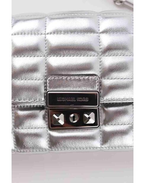 Sacs à main en cuir argenté - 20x2x12 cm - Jamais porté avec étiquette