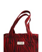 Bolsos de algodón rojos - 42x18x24x95 cm - En muy buen estado