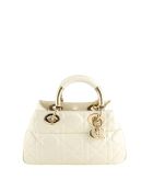 Bolsos de piel blanca - 30x18x12 cm - En muy buen estado