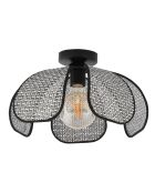 Hib Hazeran grijze kroonluchter - H.20 cm