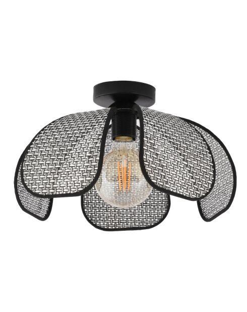 Hib Hazeran grijze kroonluchter - H.20 cm