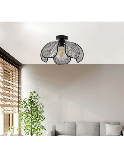 Hib Hazeran grijze kroonluchter - H.20 cm