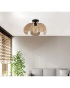 Hib Hazeran beige kroonluchter - H.20 cm