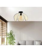 Hib Bone Hazeran crèmekleurige kroonluchter - H.20 cm