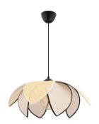 Peony Hazeran Kronleuchter milch/kamel/braun - H.20 cm