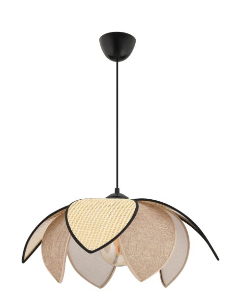 Peony Hazeran B kroonluchter - kameel/beige - H.28 tot 55 cm