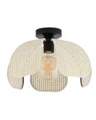 Hib Hazeran witte kroonluchter - H.20 cm