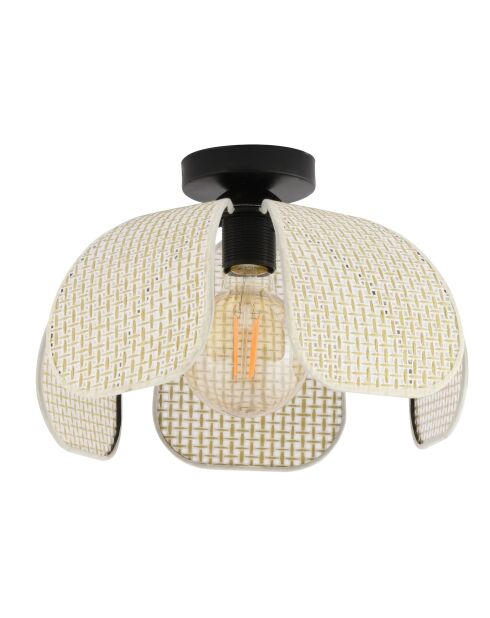 Hib Hazeran witte kroonluchter - H.20 cm