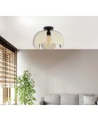 Hib Hazeran witte kroonluchter - H.20 cm