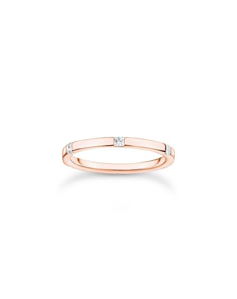 Bague Fashionable en Argent plaqué or rose