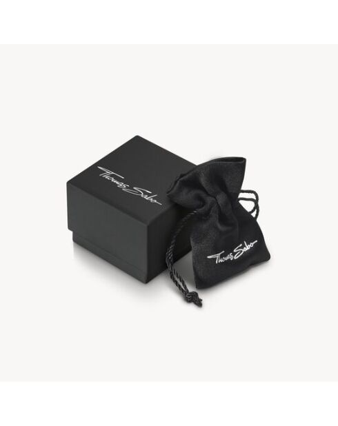 Boucles d'oreilles créoles argenté