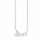 Zilveren liefdesketting