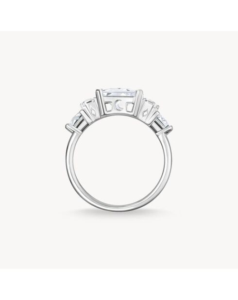 Bague Zirconium en Argent