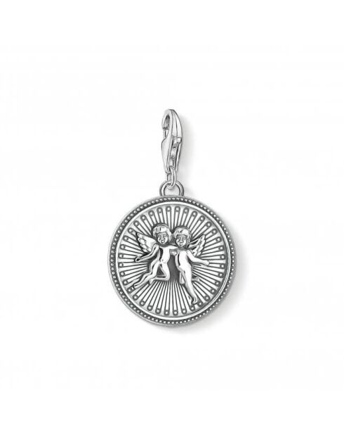 Charm Porte-bonheur D en Argent