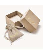 Vergulde zilveren ketting met krachtige symbolen