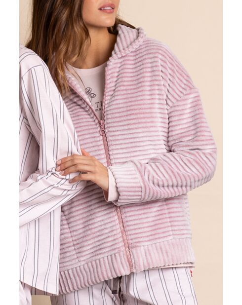 Magischer Kinder-Bademantel mit Blütenblättern