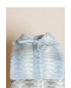 Blauer Bademantel Aqua Triangle