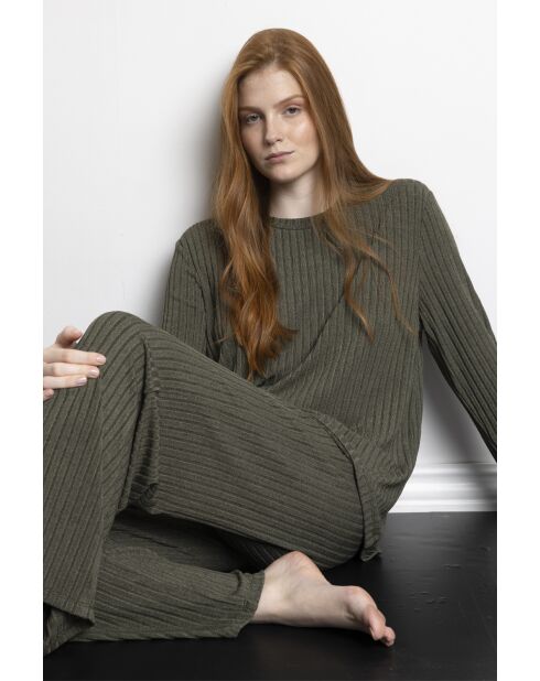 Pyjama survêtement B olive