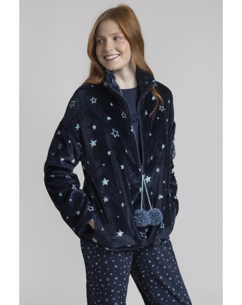 Bata Mieux en pijama C azul marino