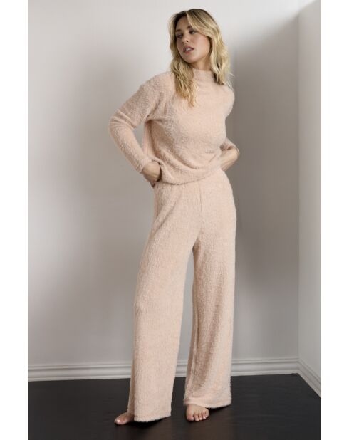 Pyjama Furry A pfirsichfarben