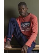 Pijama naranja quemado