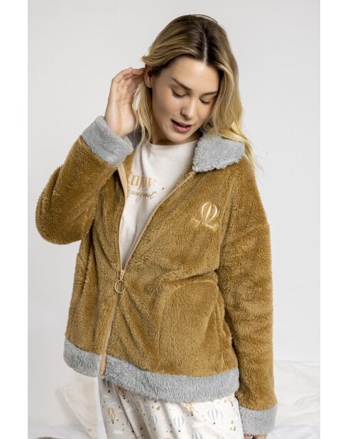 Haal het beste uit elk moment D camel badjas