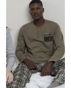 Groene pyjama van Tapeta Never Give You Up B