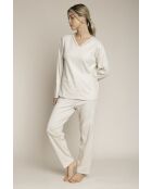 Pijama Organic Dots B beige