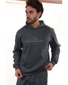 Sweat-shirt Feel On Top gris