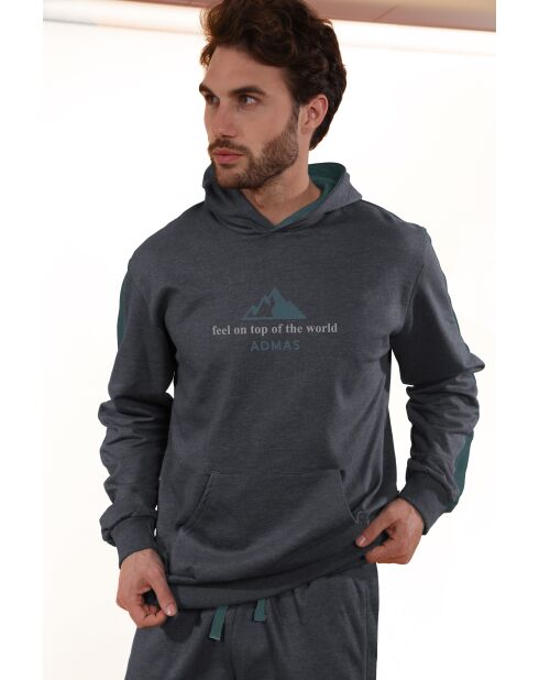 Sweat-shirt Feel On Top gris