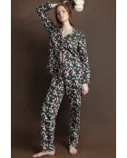 Pyjama ouvert Wild Nature B vert