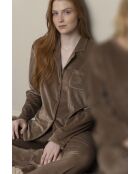 Relax Home C Schlafanzug mit offener Schokolade