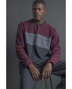 Pyjama Tapeta royals A grenat