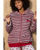 Lou Lou Cold D bordeaux Chaqueta badjas