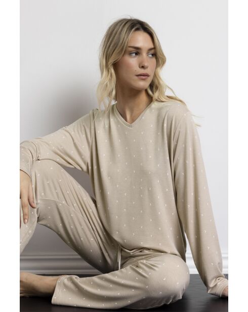 Pijama Moons A beige