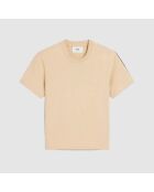T-Shirt Ami De Coeur Petit 3D Beige