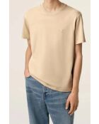 T-Shirt Ami De Coeur Petit 3D Beige