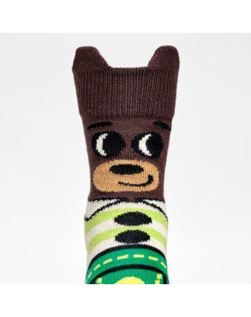 Chaussettes ours  multicolores