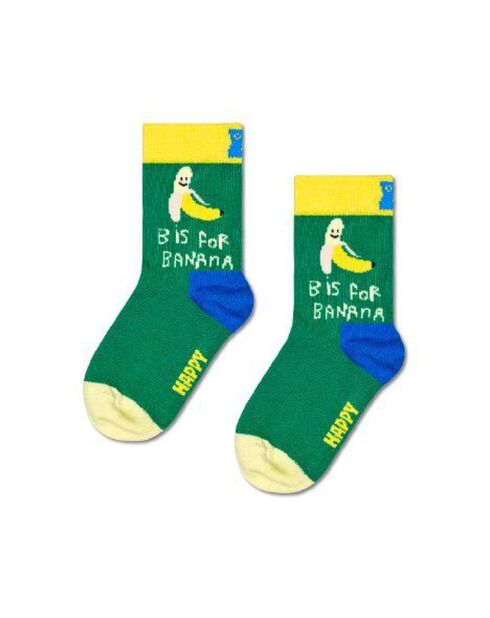 Chaussettes  B comme banane multicolores
