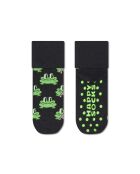 Chaussettes antidérapantes grenouille  noire