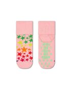 Chaussettes antidérapantes Kids Star roses