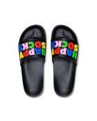 Claquettes Happy Socks Slider noires