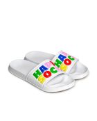 Claquettes Happy Socks Slider blanches