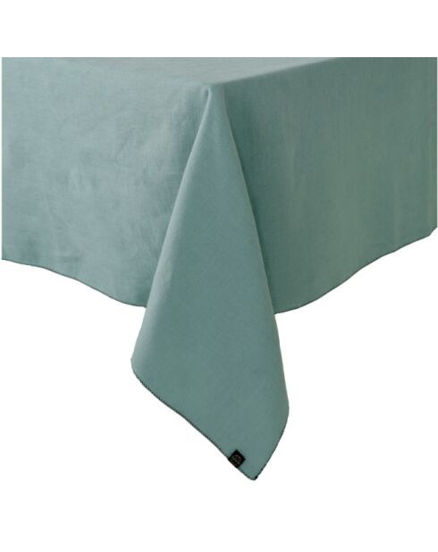 Zilia Celadon Tischdecke aus Leinen und Baumwolle