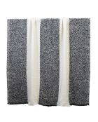 Megeve Schwarzes Plaid - 130x180 cm