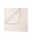 4 Natürliche Zilia Servietten aus Leinen und Baumwolle, 40 x 40 cm