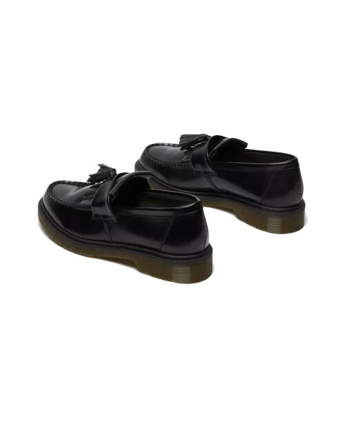 Mocassini Adrian in pelle liscia neri