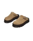 Sabot ZebZag Savannah in pelle scamosciata marrone